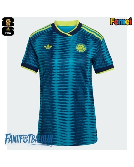 Columbia Echipament de Fotbal Replică Mondial 2026 Femei Deplasare